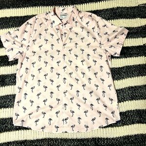 Express Short Sleeve Button Down